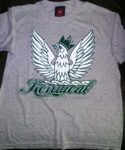 KenWeal Symbol T-shirt Athletic Heather Forest Green White Children